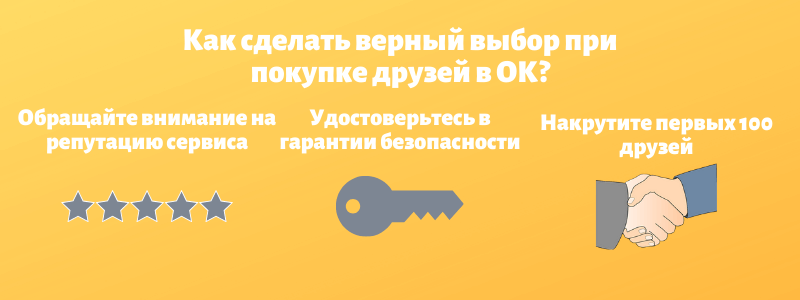 Как сделать верный выбор при покупке друзей в ОК - Likeinsta.io