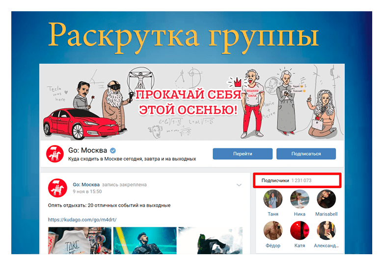 Раскрутка групп Вконтакте - Likeinsta.io