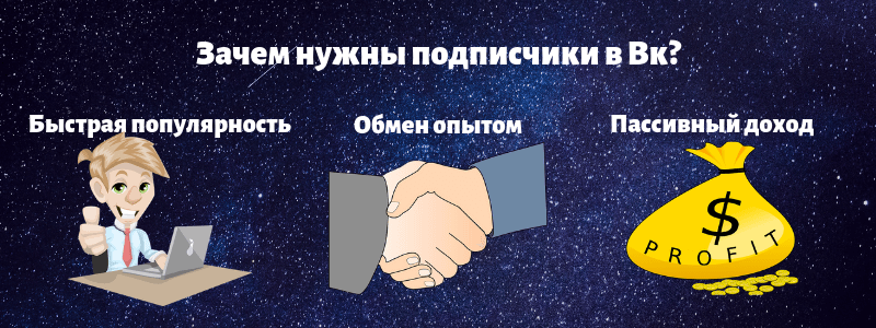 Зачем нужны подписчики в Вк - Likeinsta.io